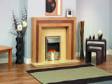 Contemporary inset electric fire